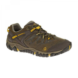 Merrell Mens All Out Blaze Hiking Shoes Slateyellow