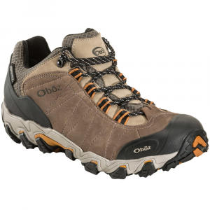 Oboz Mens Bridger Low Bdry Hiking Shoes, Walnut