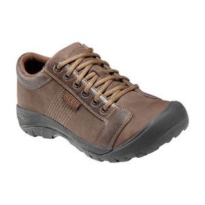 Keen Mens Austin Lace Up Shoes Chocolate Brown