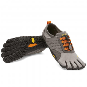 Vibram Fivefingers Men's Trek Ascent Barefoot Shoes, Grey