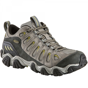 Oboz Mens Sawtooth Low Hiking Shoes Pewter
