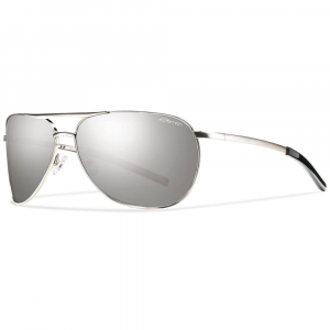 Smith Serpico Slim Polarized Sunglasses, Silver