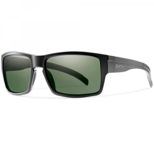 Smith Outlier Xl Sunglasses, Matte Black/polarized Gray Green
