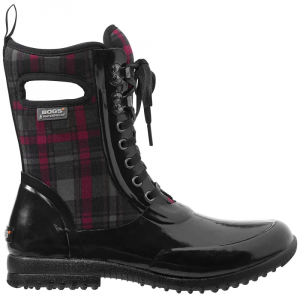 Bogs Womens Sidney Lace Plaid Boots