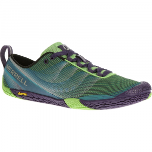 Merrell Womens Vapor Glove 2 Trail Running Shoes Bright Greenpurple