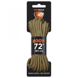 Sof Sole Waxed 72 In. Laces, Light Brown