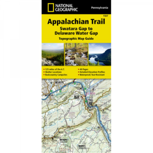 National Geographic Appalachian Trail Swatara Gap To Delaware Water Gap Topographic Map
