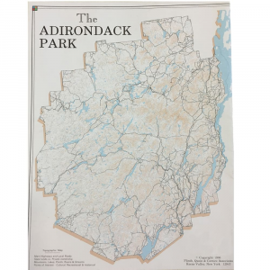 The Adirondack Park Map