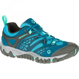 Merrell Womens All Out Blaze Ventilator Hiking Shoes, Turquoise/aqua