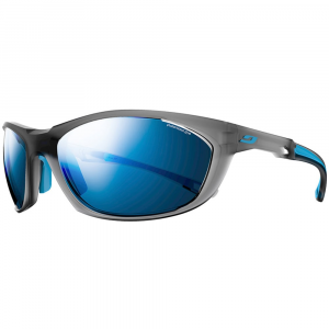 Julbo Race 2.0 Polarized Sunglasses, Matte Gray/blue