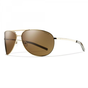 Smith Serpico Sunglasses, Gold/sienna Brown