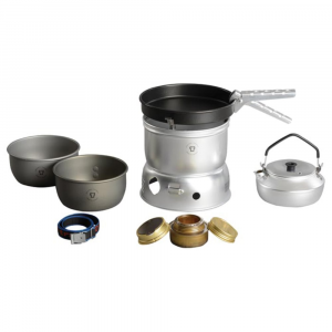 Trangia 27 0 Ultralight Hard Anodized Alcohol Stove Kit With Kettle And Windshield