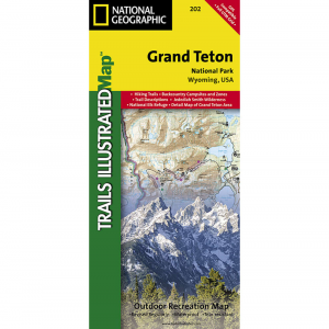 National Geographic Trails Illustrated Grand Teton National Park Map