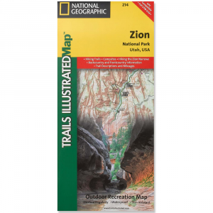 National Geographic Trails Illustrated Zion National Park