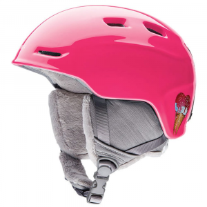 Smith Girls' Zoom Snow Helmet, Pink