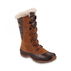 The North Face Womens Nuptse Purna Winter Boots Dachshund Brown