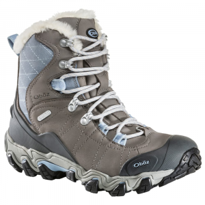 Oboz Womens 7 Bridger Bdry Hiking Boots Gray