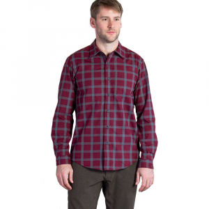 Ex Officio Men's Calator Plaid Long Sleeve Shirt Size XL