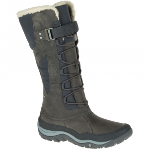 Merrell Womens Murren Tall Waterproof Winter Boots Pewter