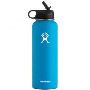 Hydro Flask 40 Oz Wide Mouth With Straw Lid Pacific