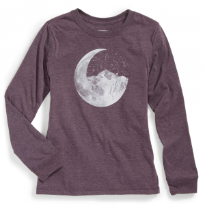 Ems Girls' Techwick Vital Ride Moon Long Sleeve Graphic Tee Size YOUTH L