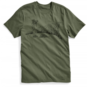 Ems Mens Moose With A View Graphic Tee Size XXL