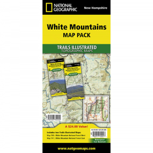 National Geographic White Mountains Map Bundle