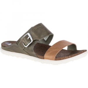 Merrell Women's Around Town Buckle Slide Sandals, Vertiver