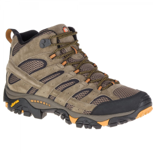 Merrell Men's Moab 2 Ventilator Mid Hiking Boots, Walnut