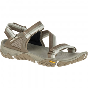 Merrell Women's All Out Blaze Web Sandals, Aluminum
