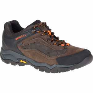 Merrell Men's Everbound Ventilator Waterproof Hiking Shoes, Slate Black