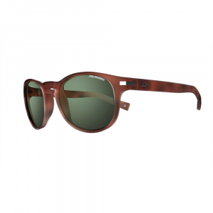 Julbo Valparaiso Sunglasses With Polarized 3 Green, Matt Tortoiseshell
