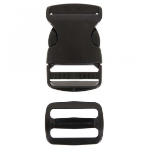 Liberty Mountain Side Release Buckle With Slider, 1.5 In.