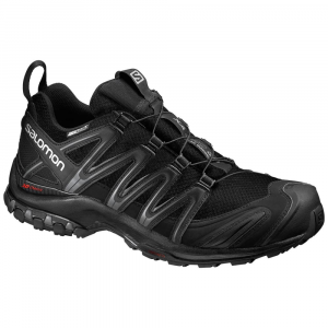 Salomon Mens Xa Pro 3D Cs Wp Trail Running Shoes, Black