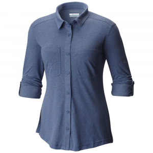 Columbia Womens Saturday TrailTM Knit Long Sleeve Shirt Size XL