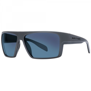 Native Eyewear Eldo Sunglasses Granite/matte Black/granite, Blue Reflex