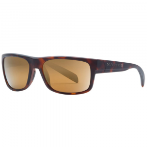 Native Eyewear Ashdown Sunglasses, Matte Tortoise/bronze Reflex