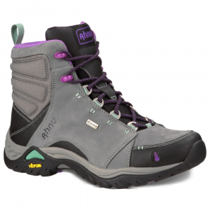 Ahnu Womens Montara Waterproof Mid Hiking Boots, Dark Grey