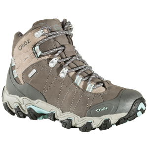 Oboz Women's Bridger Mid Bdry Waterproof Hiking Boots, Cool Grey - Size 6