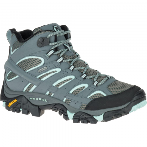 Merrell Women's Moab 2 Mid Gore- Tex Waterproof Hiking Boots, Sedona Sage - Size 6