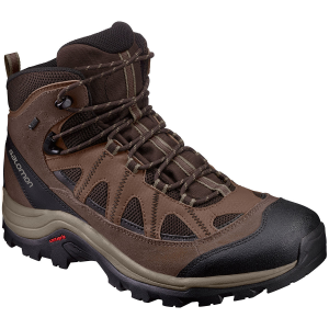 Salomon Men's Authentic Ltr Gtx Hiking Boots, Black/coffee - Size 8