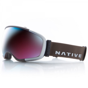 Native Eyewear Tank7 Goggles, Aluminum/snowtuned Rose Blue
