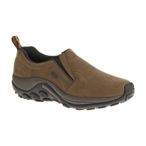 Merrell Men's Jungle Moc Nubuck Waterproof Shoes, Brown - Size 9