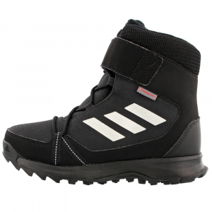 Adidas Kids' Terrex Snow Boots, Black/chalk White/black