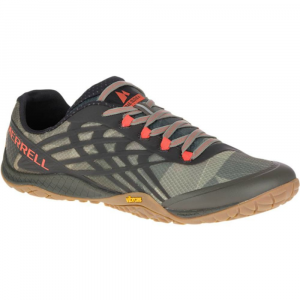Merrell Men's Trail Glove 4 Trail Running Shoes, Vertiver - Size 8