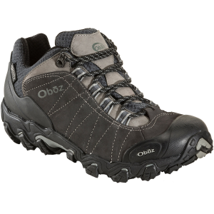 Oboz Men's Bridger Low Bdry Hiking Shoes, Dark Shadow - Size 11.5