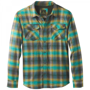 Prana Men's Asylum Flannel Long-Sleeve Shirt - Size S