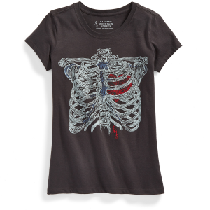 EMS Women's My Heart Pumps Pedals Graphic Tee - Size XS