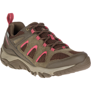 Merrell Women's Outmost Ventilator Waterproof Hiking Shoes, Canteen - Size 7