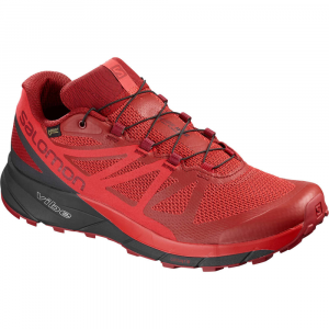 Salomon Men's Sense Ride Gtx Invisible Fit Waterproof Trail Running Shoes - Size 8